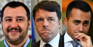 Renzi, Salvini e Di Maio: leader ambigui, producono politiche confuse e opache aiutando solo l’antipolitica…