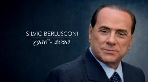 Politica: un coro mediocre celebra Berlusconi come padre della Patria…