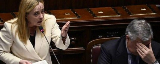 Politica: Giorgia fa l’indolente. L’indecisione di Meloni sui temi più importanti è il solito doppio gioco, che ormai ha stufato…