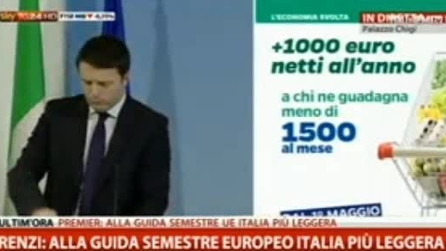 Renzi 1000 euro