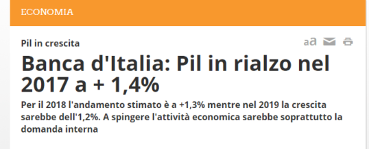 I dati Istat e la ripresa economica: quello che manca all’Italia per una crescita vera…