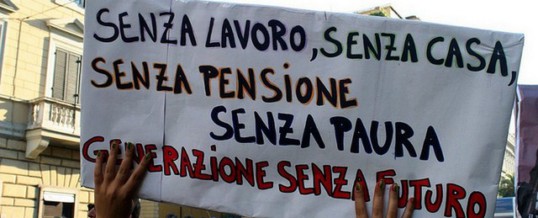 Italiani: ma, veramente siamo un popolo senza futuro e senza speranza?