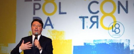 Renzi: alla nona Leopolda fa la “prova del nove” al PD…